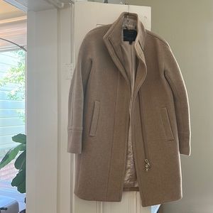 JCrew Stadium Cloth Peacoat